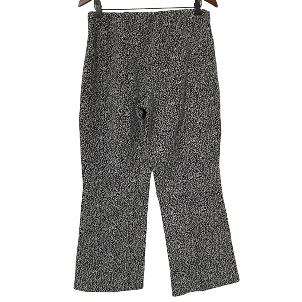 Anthropologie Black and White Cropped Pants - Picture 3 of 15